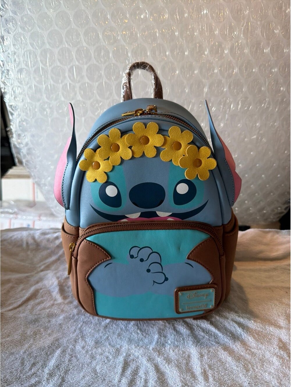 Loungefly Disney Hippie Stitch Mini Backpack NWT